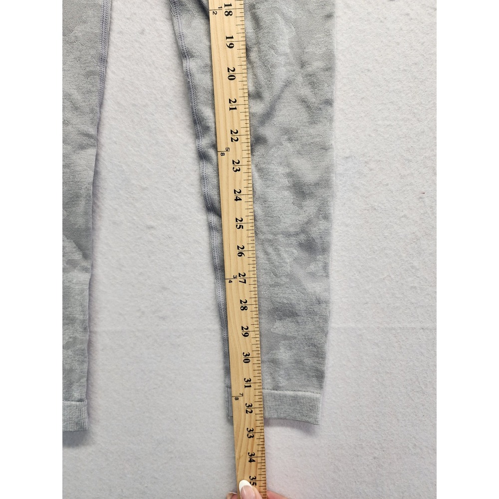 Gymshark Adapt Camo Seamless High Waisted Leggings Gray Camouflage - Picture 3 of 6